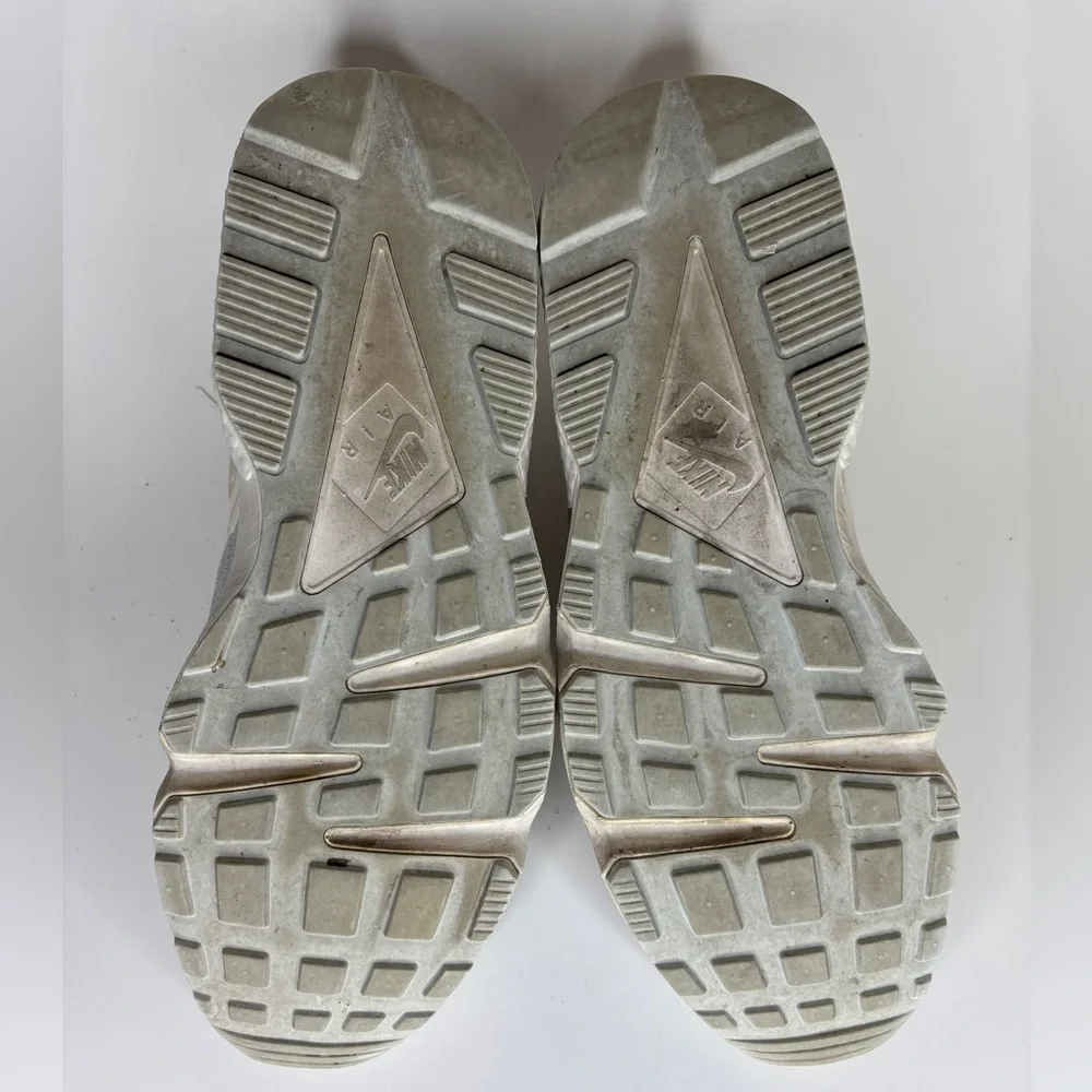 Nike Air Huarache Runner Summit White Platinum DZ3306-100 Mens Size 11.5 Shoes - Picture 14 of 16
